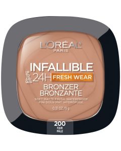 L'Oreal Paris Infallible Soft Matte Bronzer, Fair, 0.31 oz"