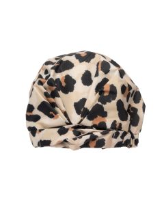 Kitsch Elevated Luxury Shower Cap, Leopard