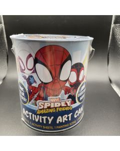 Marvel Spidey & His Amazing Friends Activity Art Can Ages 3+