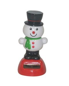 Holiday Solar Snowman Dancer