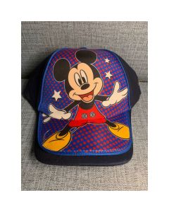 Disney Mickey Mouse Snapback Hat, Blue, Adjustable, Unisex, New, 1 Count"