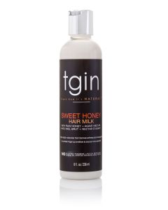 Thank God It's Natural (tgin) Sweet Honey Hair Milk with Honey and Agave Nectar, 8 oz, Moisturizing"