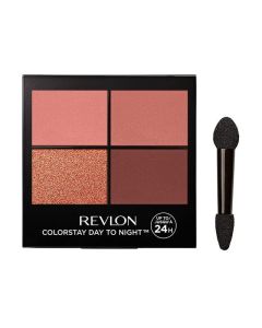 Revlon ColorStay Day to Night Long Lasting Matte and Shimmer Eyeshadow Quad, 560 Stylish"