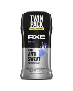 Axe Phoenix Long Lasting Antiperspirant Deodorant Stick Twin Pack, Crushed Mint and Rosemary, 2.7 oz"