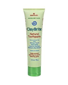 Zion Health Claybrite Original Toothpaste 3.2 oz Paste