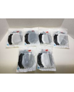 Hanes Fabric Face Coverings 30 Ct White Gray Black Free Shipping