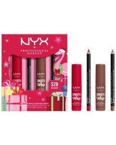 NYX Professional Makeup Smooth Whip/Liner Vault Cosmetic Holiday Gift Set - 0.96oz/4pc