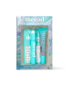 Thread There's Snow Cosmetic Gift Set - 0.49oz/3pc