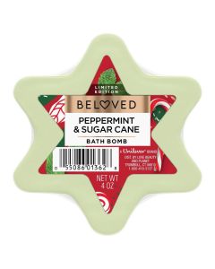 Beloved Peppermint & Sugar Cane Bath Bomb - 4oz