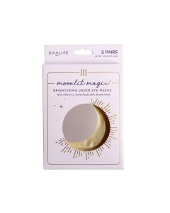 SpaLife Moonlit Magic Brightening Under Eye Masks - 0.39oz/6pc