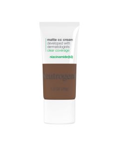 Neutrogena Clear Coverage Flawless Matte CC Cream, Truffle, 1 oz"