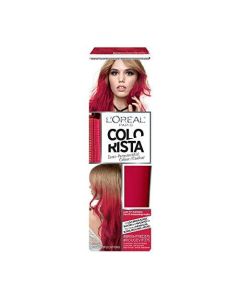 L'Oreal Paris Colorista Semi-Permanent Hair Color - Light Bleached Blondes, Bright Red, 1 kit"