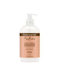 SheaMoisture Coconut and Hibiscus Curl and Shine Conditioner to Restore and Smooth Dry Hair for Thick, Curly Hair 13 oz"