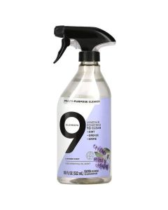 9 Elements, Multi-Purpose Cleaner, Lavender, 18 fl oz"