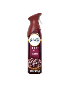 Febreze Air Mist Odor-Fighting Air Freshener Cranberry Crumble, 8.8 oz. Aerosol Can"