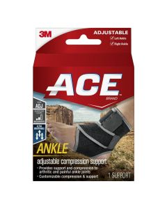 ACE Brand Neoprene Ankle Support, Adjustable, Breathable"