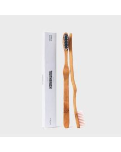 Public Goods Bamboo Toothbrush Set of 2