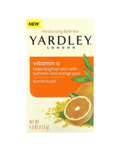 Yardley London Moisturizing Bath Bar, Vitamin C, 4 oz (113 g)"