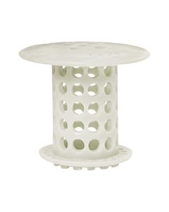 Tub Shroom Hair Catcher, White"