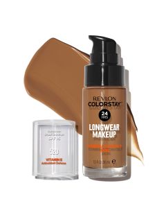 Revlon ColorStay Liquid Foundation Makeup, Matte Finish, Combination/Oily Skin, SPF 15, Cocoa, 1 fl oz."