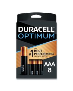 Duracell Optimum Alkaline AAA Batteries 8/Pack OPT2400B8PRT