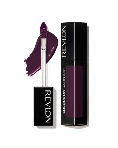 Revlon ColorStay Satin Ink Crown Jewels Long Lasting Lipstick with Vitamin E, 036 Royal Amethyst, 0.17 fl oz."