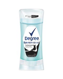 Degree Ultra Clear Long Lasting Antiperspirant Deodorant Stick, Fresh, 2.6 oz"