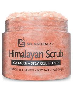 M3 Naturals Himalayan Scrub | Exfoliate Scrub for Body, 12 oz (340 g)"