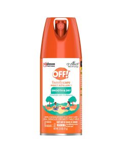 OFF! FamilyCare Insect Repellent I, Smooth & Dry Bug Spray, 2.5 fl oz, 1 ct"