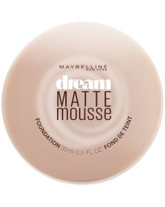 Maybelline Dream Matte Mousse Foundation Makeup, 220 Natural Beige, 0.64 oz"