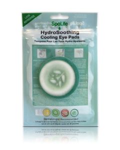 My Spa Life Hydro Soothing Cooling Eye Pads, Cucumber, 6 Ct"