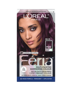 L'Oreal Paris Feria Midnight Bold Hair Color, M20 Orchid Glow"