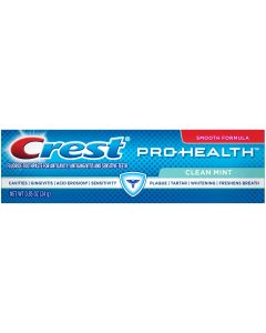 Crest Pro-Health Smooth Formula Toothpaste, Travel size, Clean Mint, 0.85 oz"