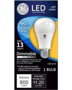 GE Lighting LED10DA19 BX - 67511