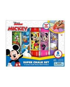 Disney & Marvel 6010943 Sidewalk Chalk Set, 5 Piece - Pack of 6"