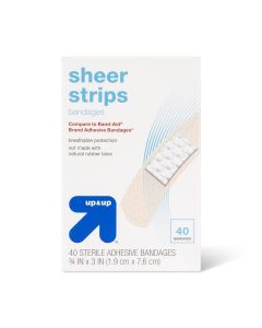 Sheer Bandages - 40ct - up & up™