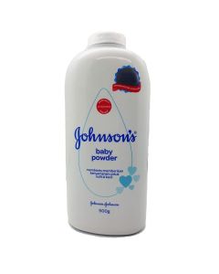 Johnson's Baby Powder 500gr/17.6oz Regular, pH balanced and hypoallergenic, helps absorb excess moisture and is cornstarch free."