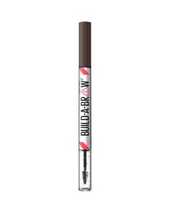 Maybelline Build A Brow 2-in-1 Eyebrow Pen and Sealing Gel, Deep Brown"