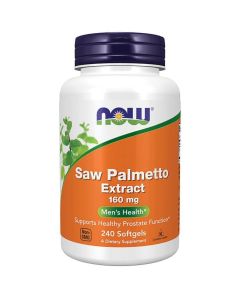 NOW Foods Saw Palmetto Extract 160 mg 240 Sgels