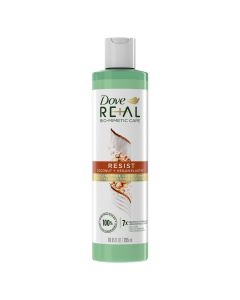 Dove Real Bio-Mimetic Care Daily Conditioner with Vegan Elastin All Hair Types, Coconut, 10 fl oz"