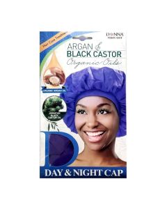 Donna Argan And Black Castor Organic Oils Day And Night Cap, Packaging May Vary, 1 Ea"