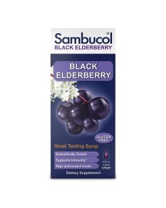 Sambucol Black Elderberry Original Immune Support Syrup  - 4oz