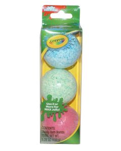 Crayola Jelly Bath Bombs Blue/Green