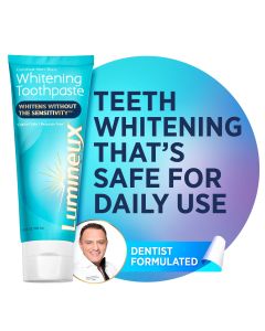 Lumineux Non-Toxic, Enamel Safe Whitening Toothpaste, 3.75oz"