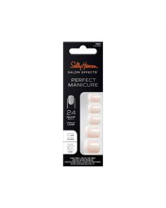 Sally Hansen Perfect Manicure Press On Nails, Square Shape, French a La Mode, 24 False Nails"