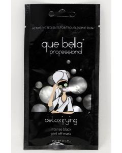 Que Bella Professional Detoxifying Charcoal Peel Off Mask with Vitamin E - 1ct