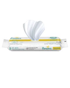 Pampers Baby Wipes Sensitive Perfume Free 18 Count