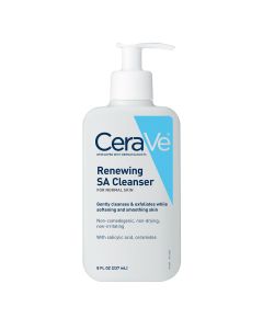 CeraVe Renewing SA Cleanser, Salicylic Acid Foaming Gel Face Wash For Smooth Skin, 8 fl oz"