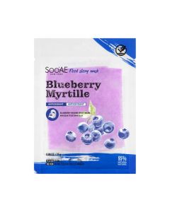 Soo'AE Food Story Blueberry Mask - Antioxidant, 0.88 oz."