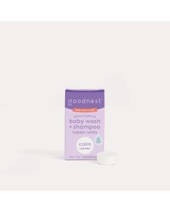 Goodnest Calm Lavender 2 In 1 Baby Wash And Shampoo Tablet Refills